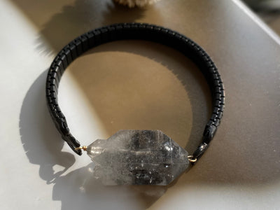Smokey Quartz Watchband Bracelet