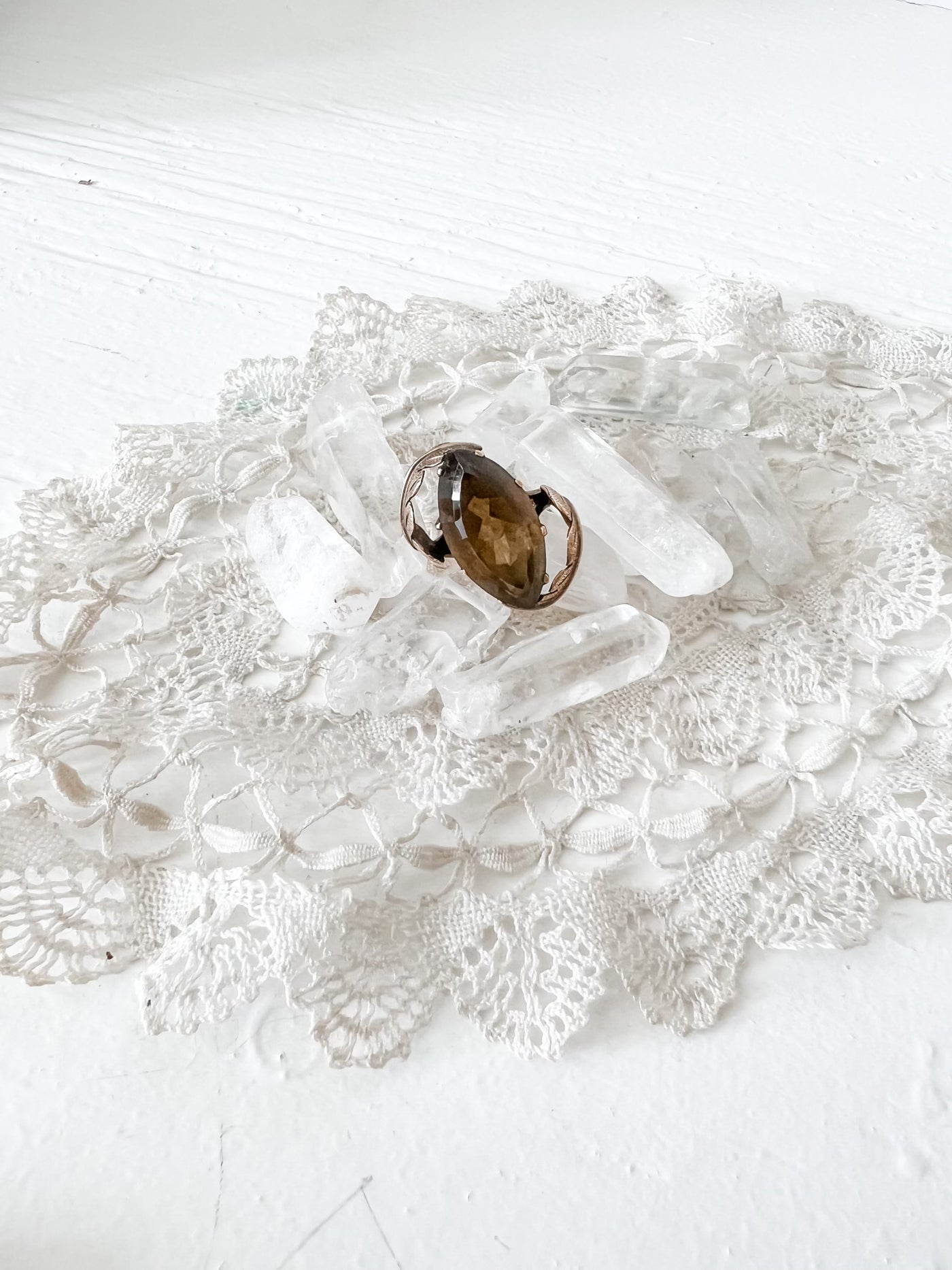 Vintage Topaz Statement Ring