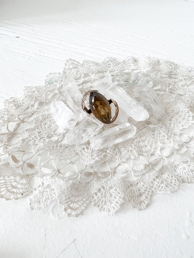 Vintage Topaz Statement Ring