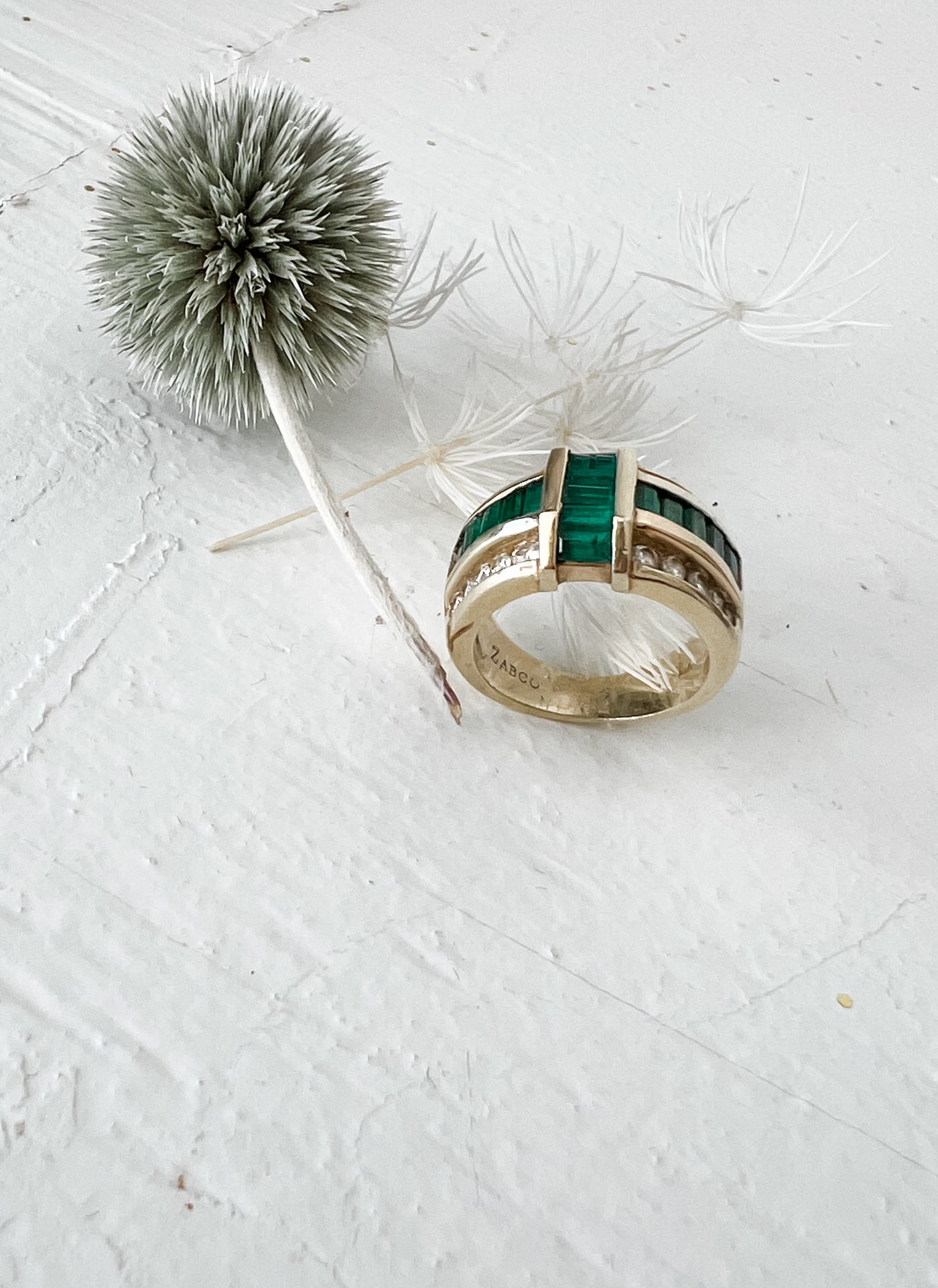 Preloved 14k Emerald Ring