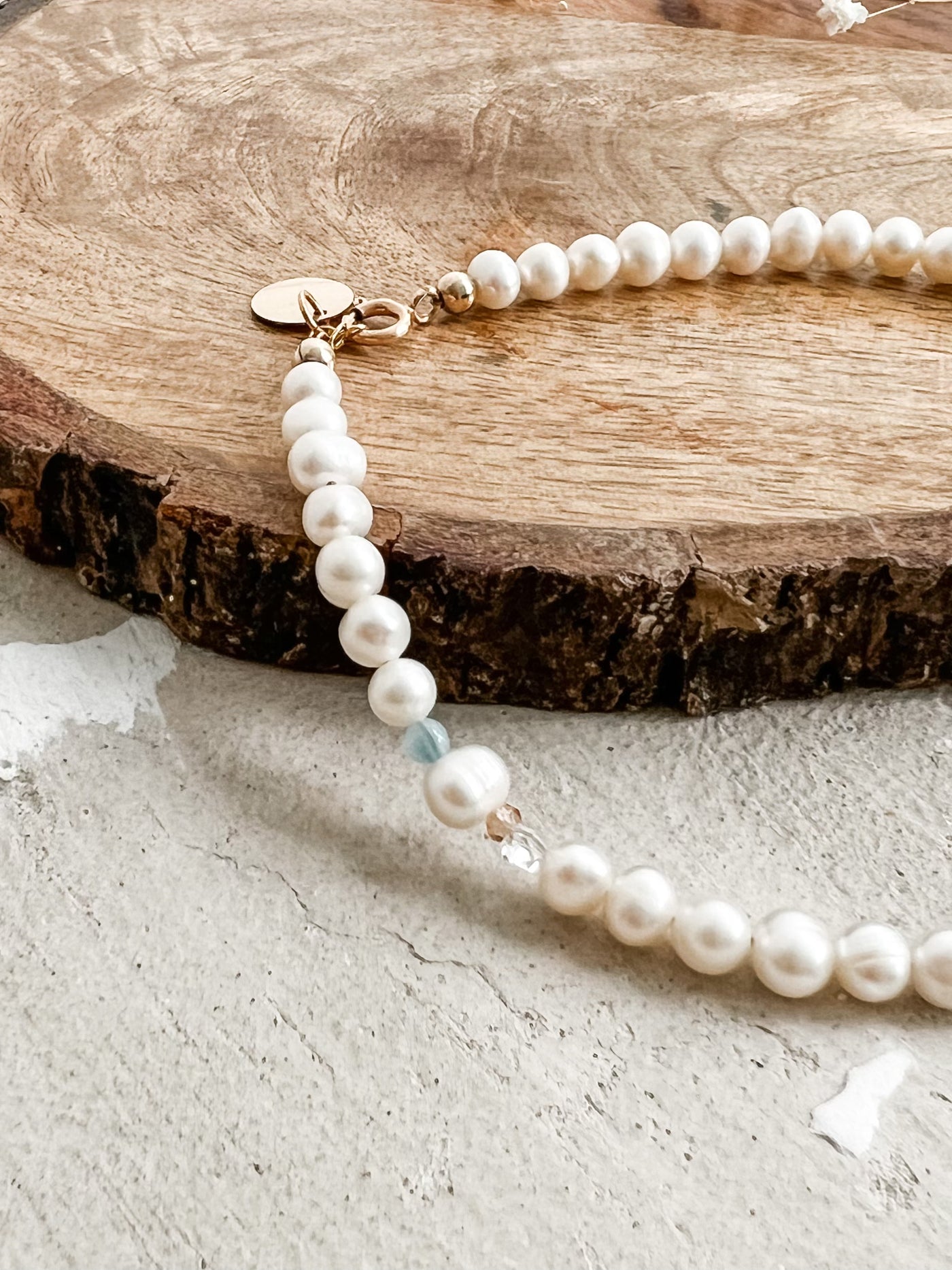 Golden Girl Pearl Anklet