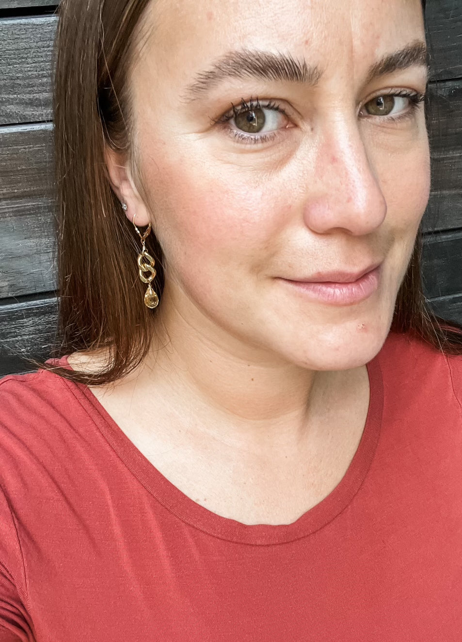 Old Meets New Drop Earrings