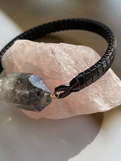 Smokey Quartz Watchband Bracelet