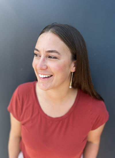 Sparkly Herkimer Drop Earrings