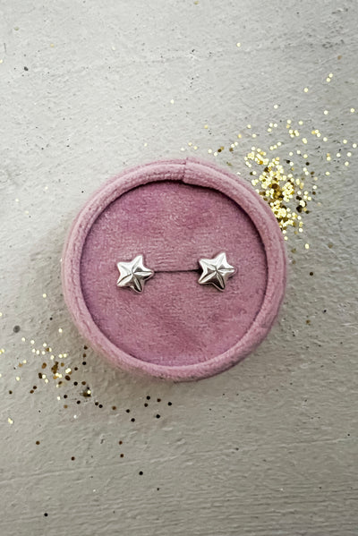 Wish Upon A Star Silver Studs