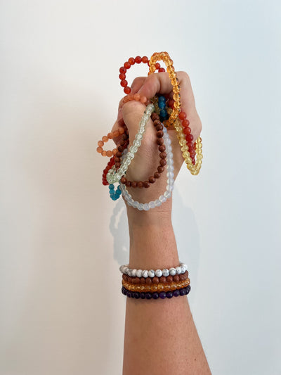 Beaded Solid Colour Bracelet