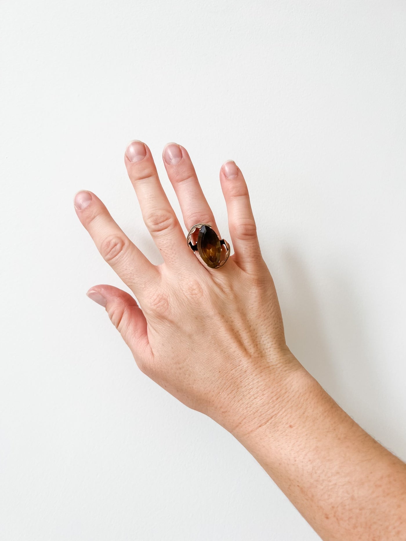 Vintage Topaz Statement Ring
