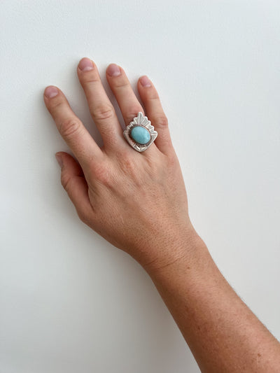 Vintage Larimar Ring