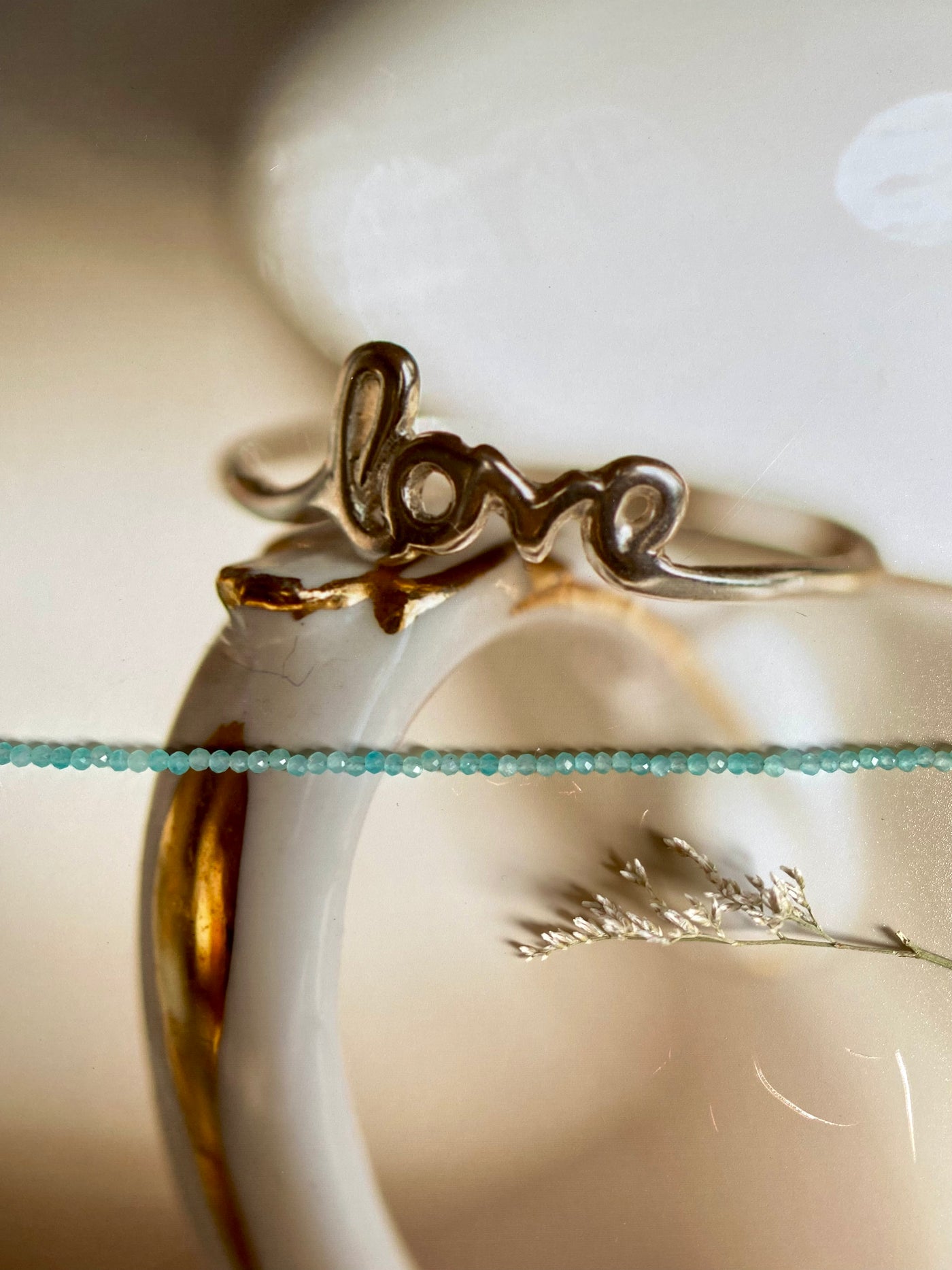 Amazonite Sparkly Necklace