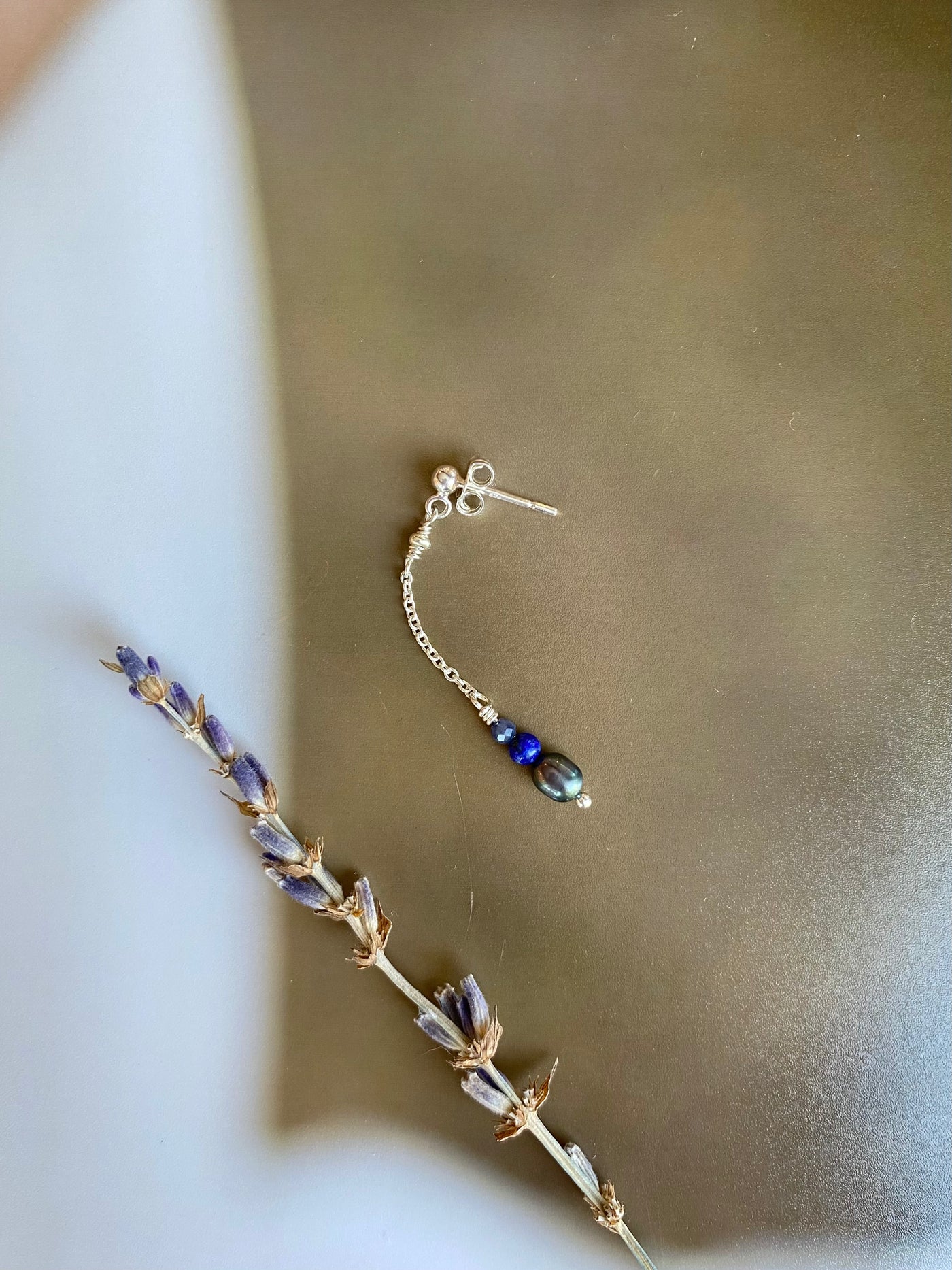 Deep Sea Drop Earrings