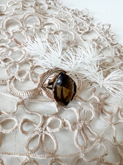 Vintage Topaz Statement Ring