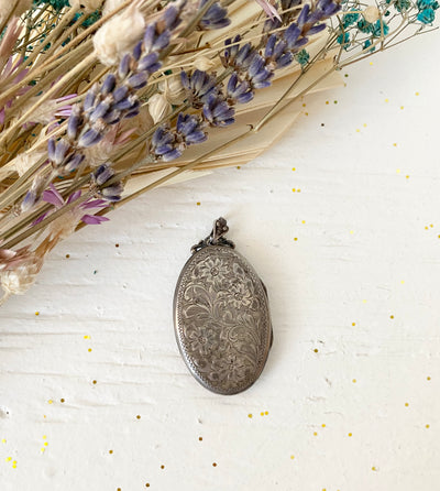 Vintage Birks Silver Locket