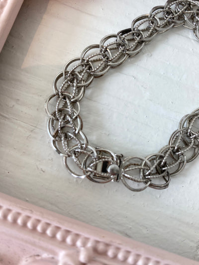 Vintage Sterling Charm Bracelet