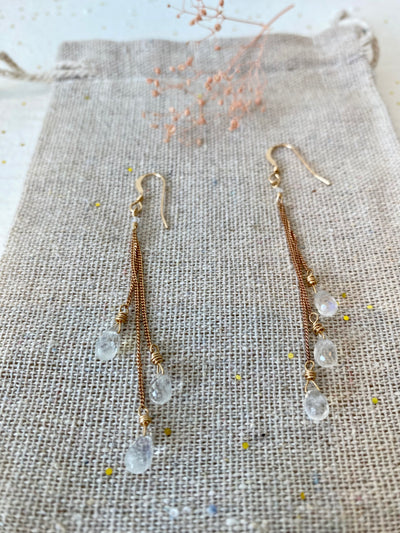 Rosie Moonstone Earrings