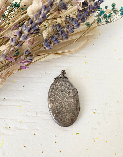 Vintage Birks Silver Locket