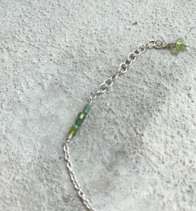 Peridot Compassion Bracelet