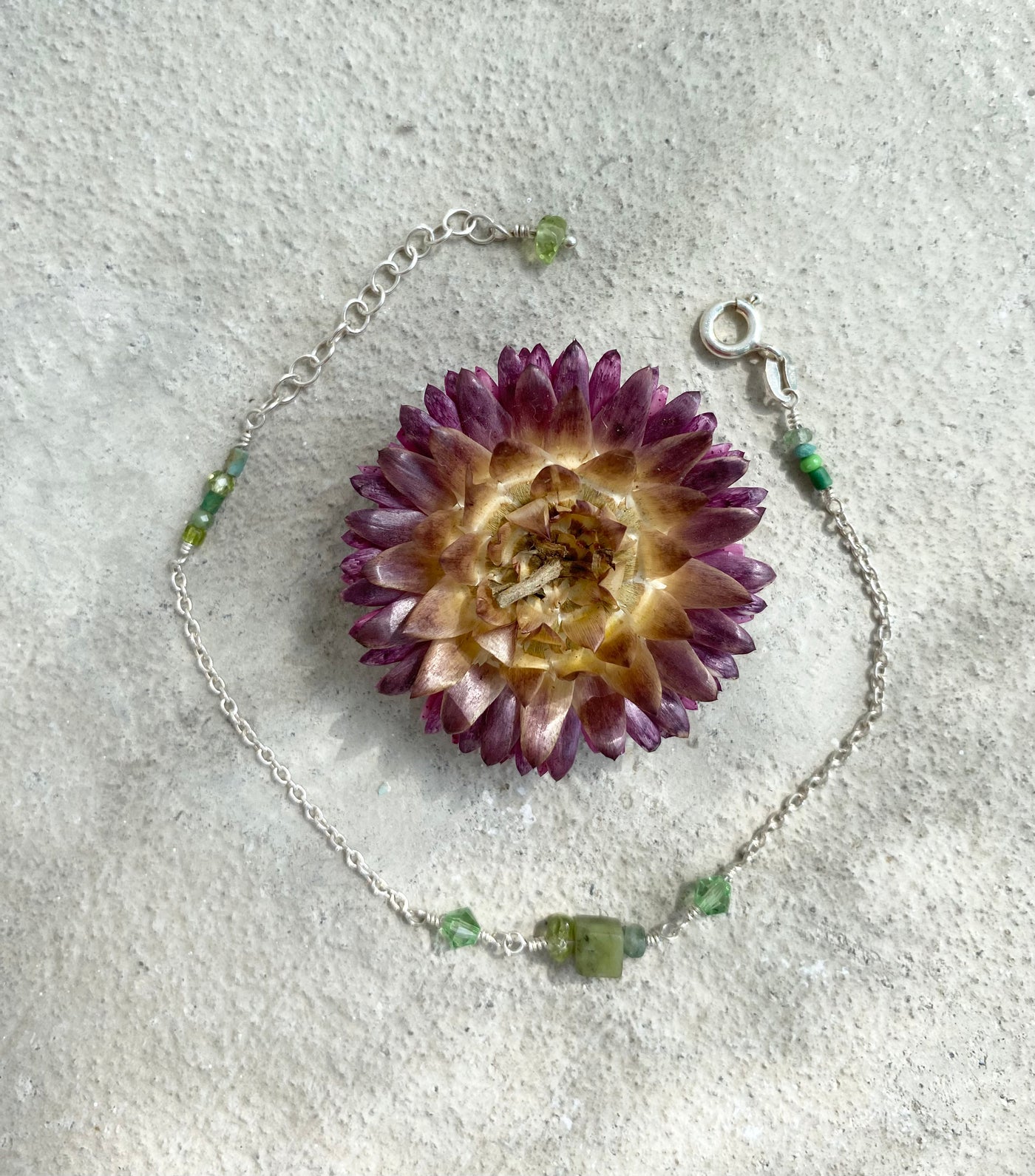 Peridot Compassion Bracelet