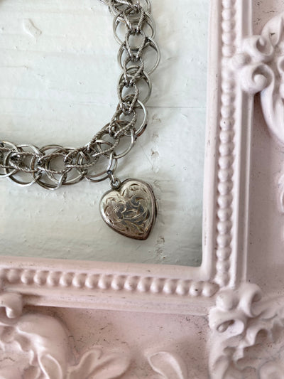 Vintage Sterling Charm Bracelet