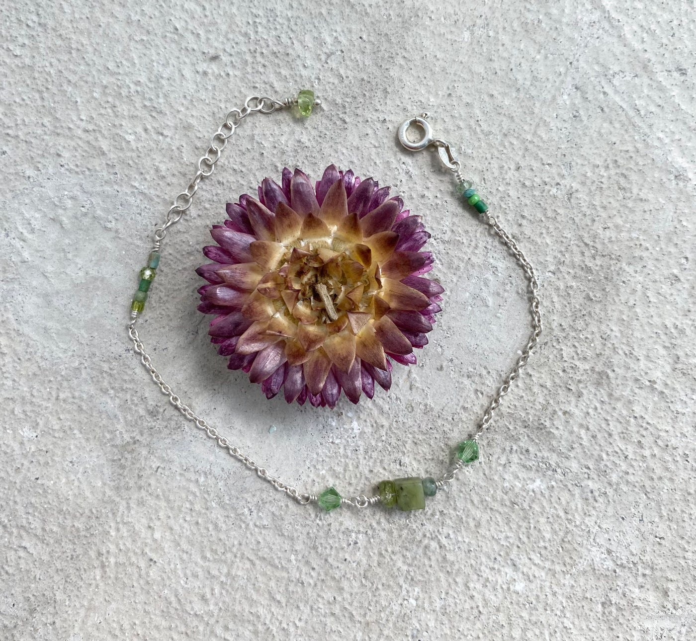 Peridot Compassion Bracelet