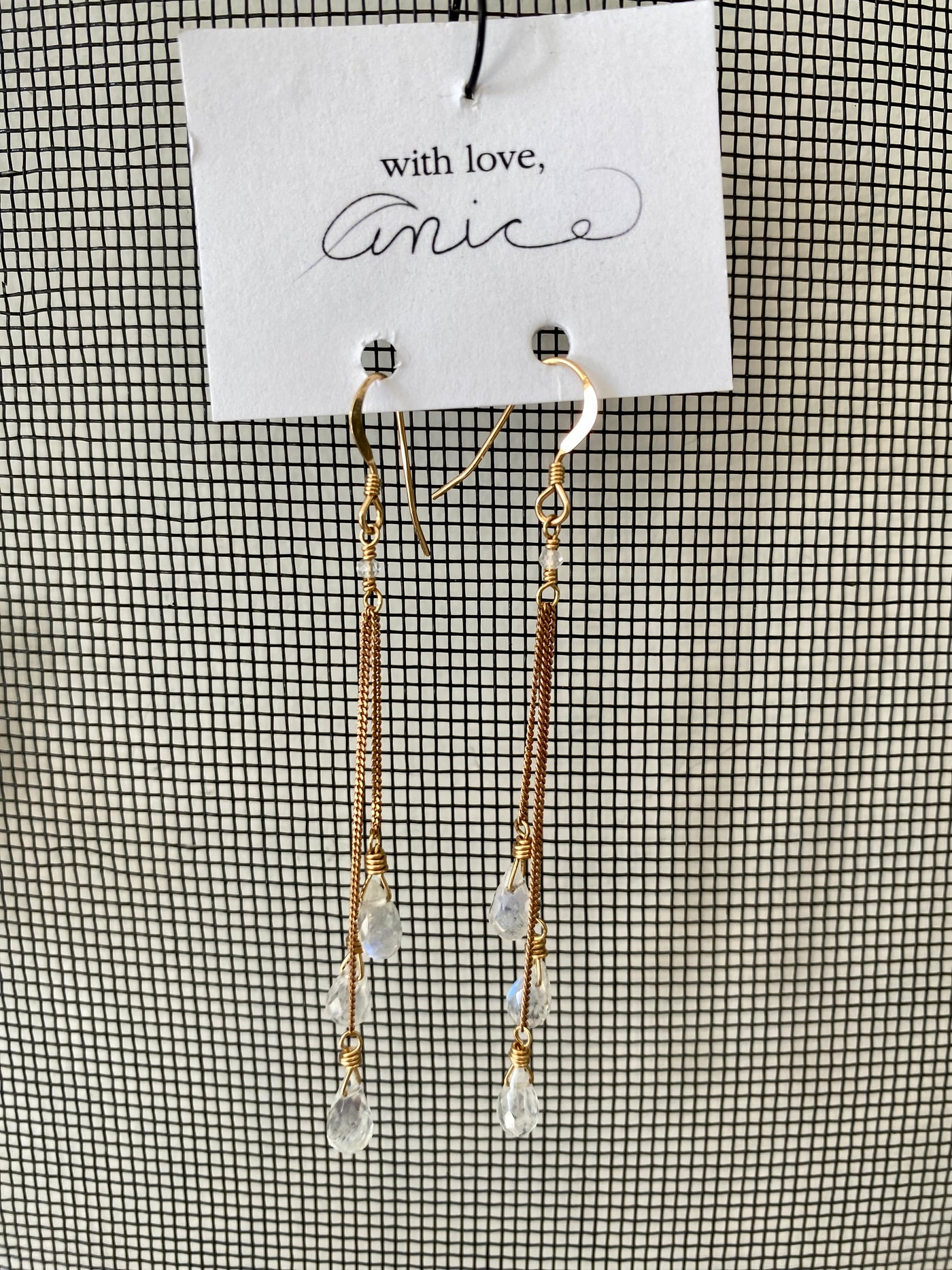 Rosie Moonstone Earrings