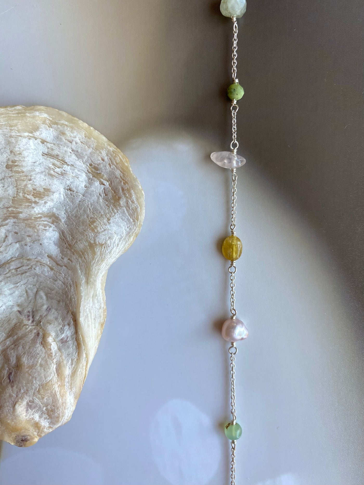 Gemstone Mosaic Necklace
