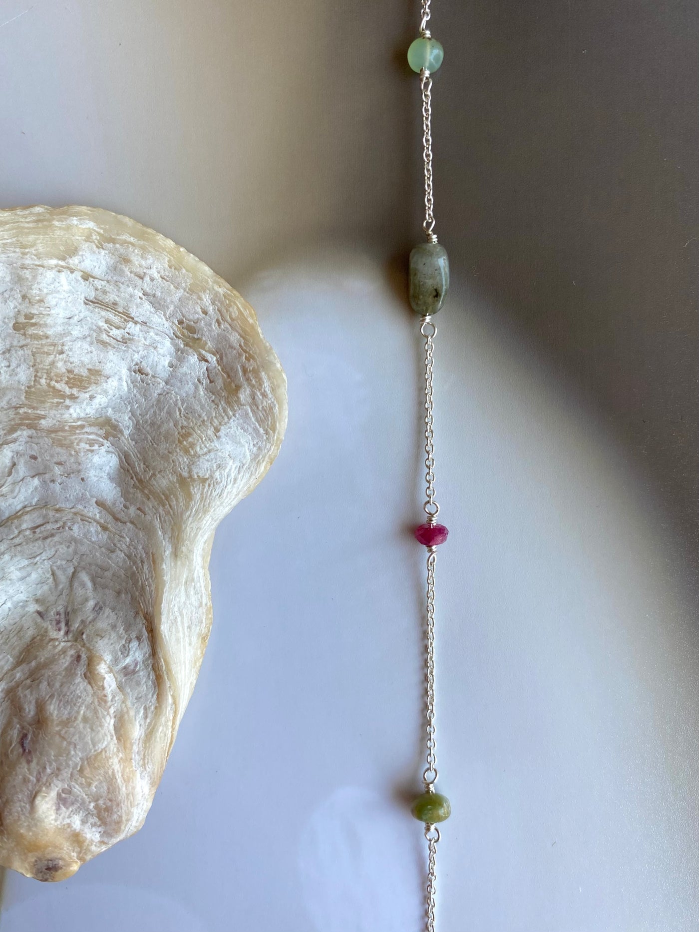 Gemstone Mosaic Necklace
