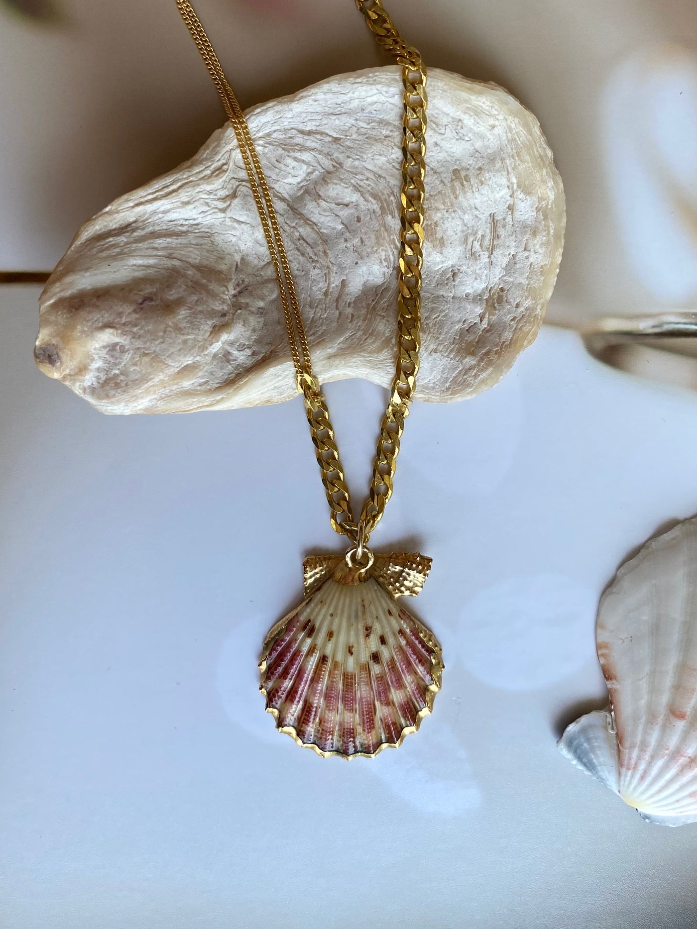 Golden Shell Necklace