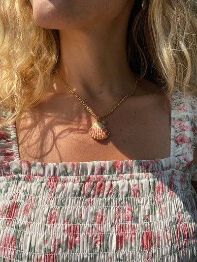 Golden Shell Necklace