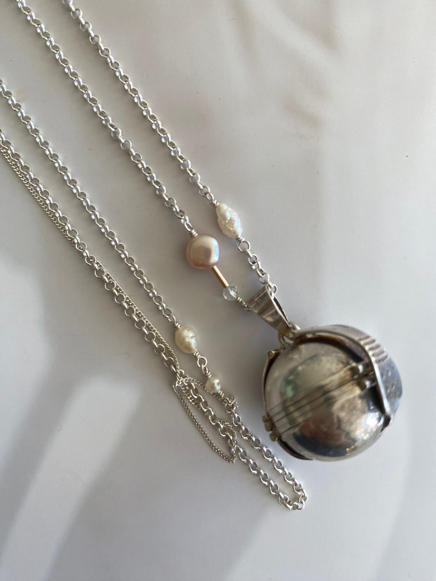 Hidden Photo Album Necklace