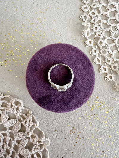 White Platinum Diamond Ring