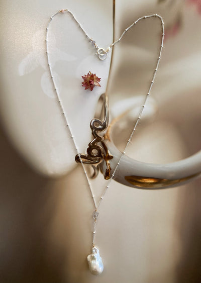 Baroque Pearl Y Neckalce