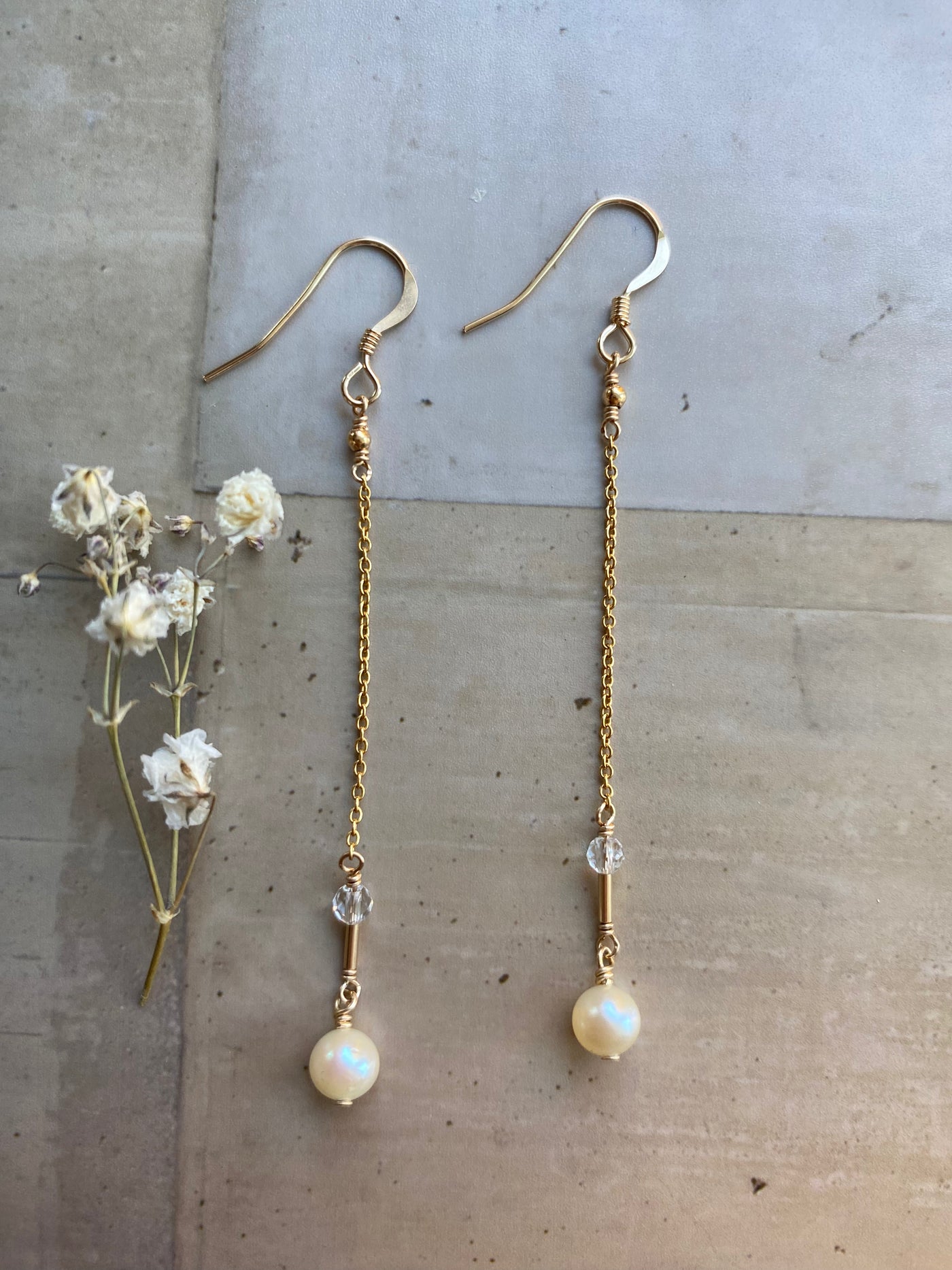 The Soft Glow Drop Earrings