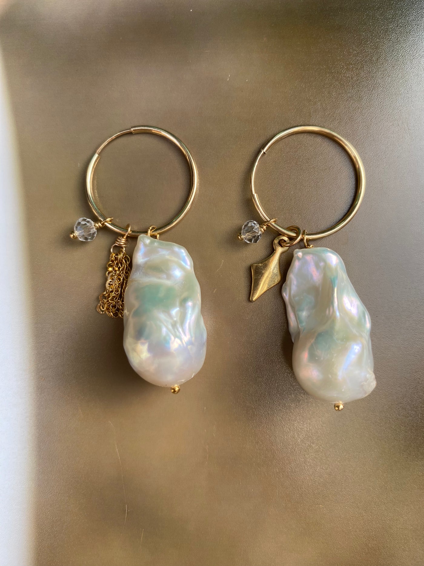 The Ocean Muse Hoop Earrings
