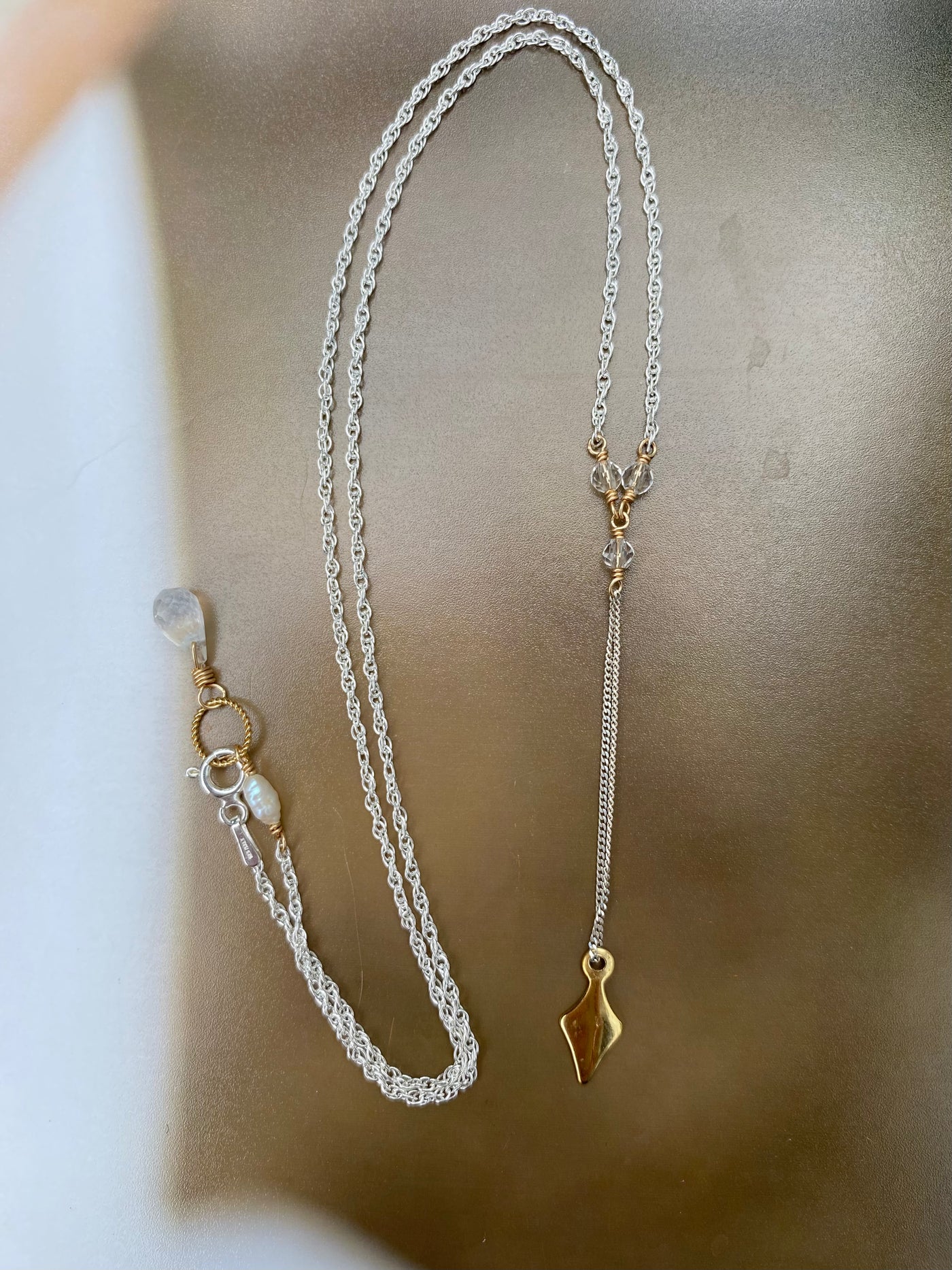 Quiet Compass Necklace