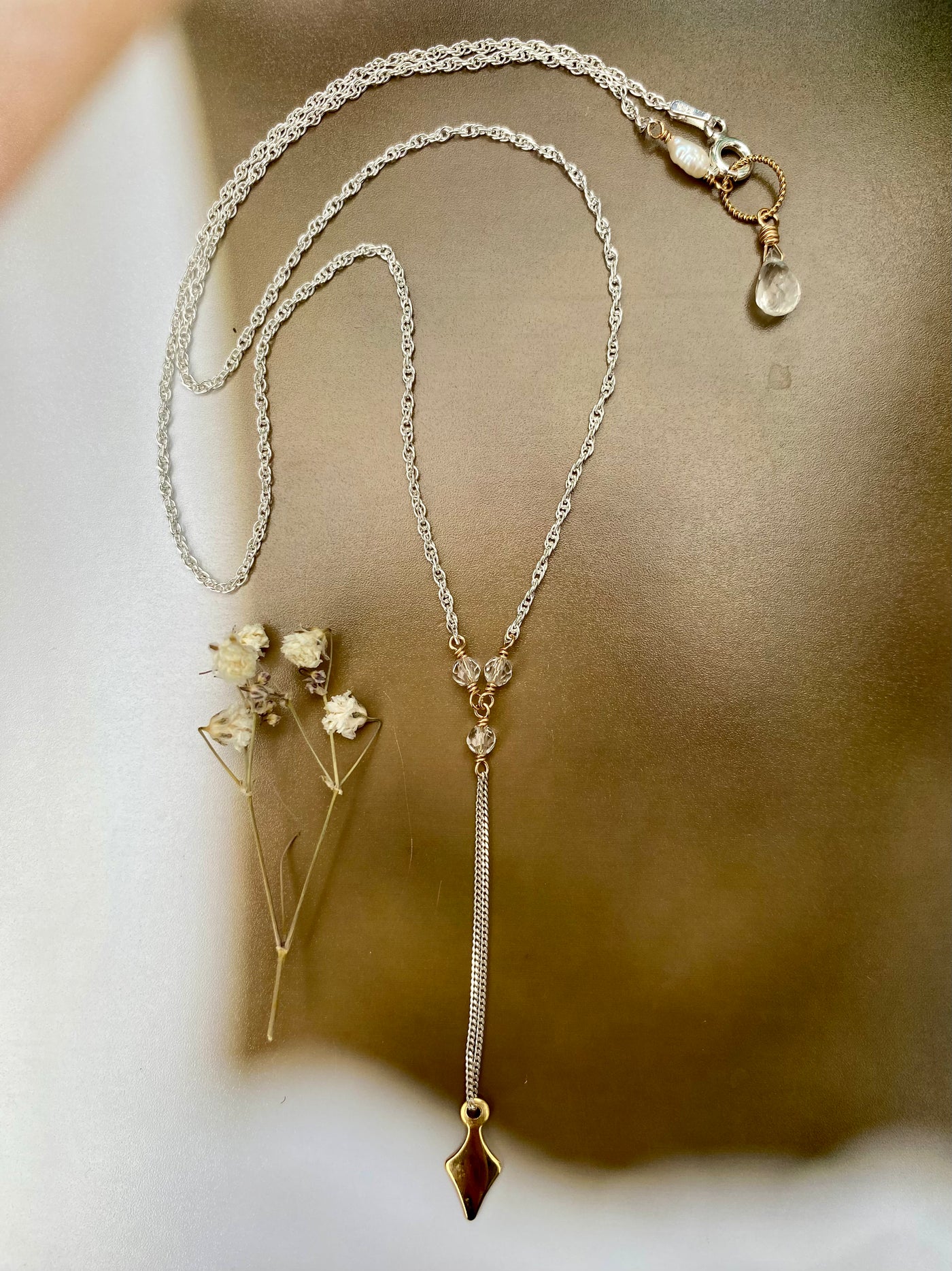 Quiet Compass Necklace