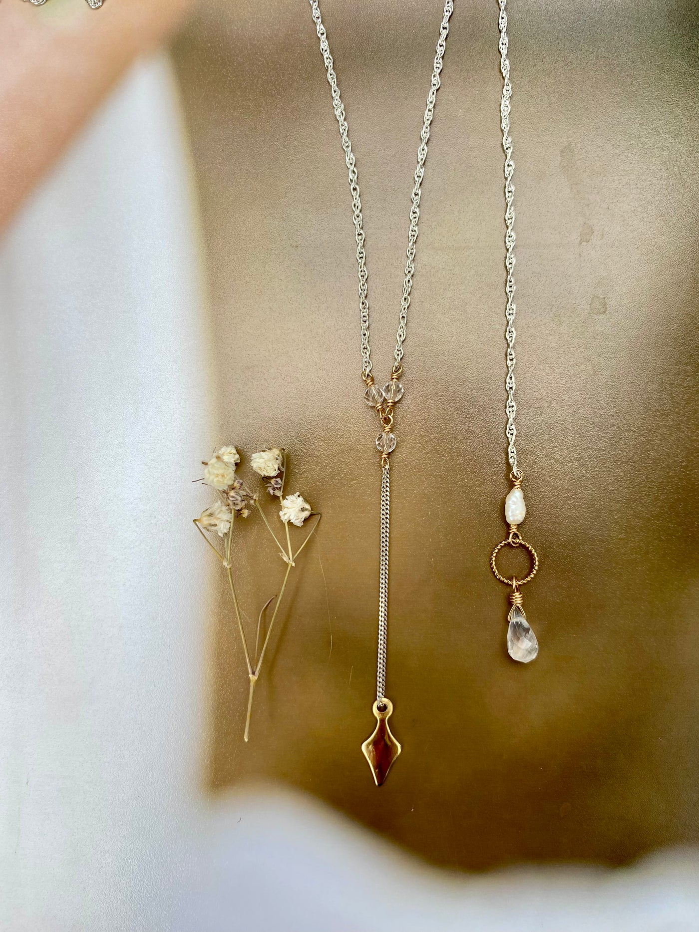 Quiet Compass Necklace