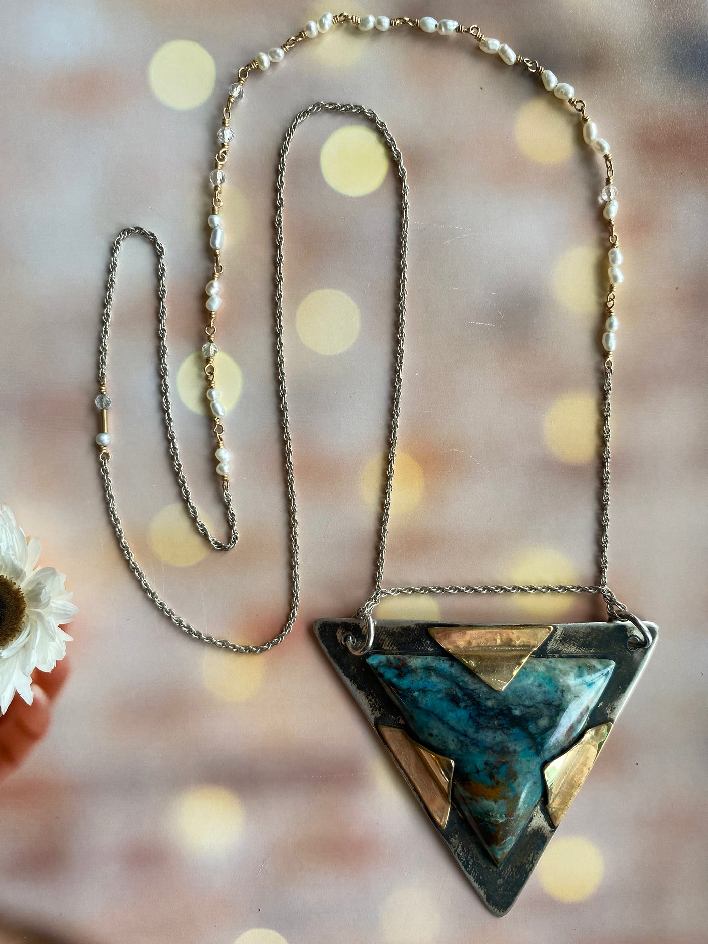 Verdant Compass Necklace