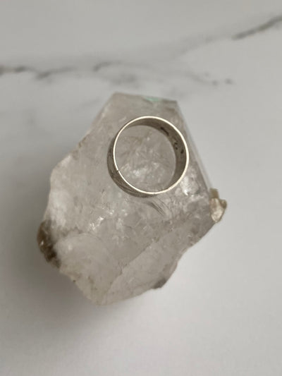 Vintage Silver Solstice Band