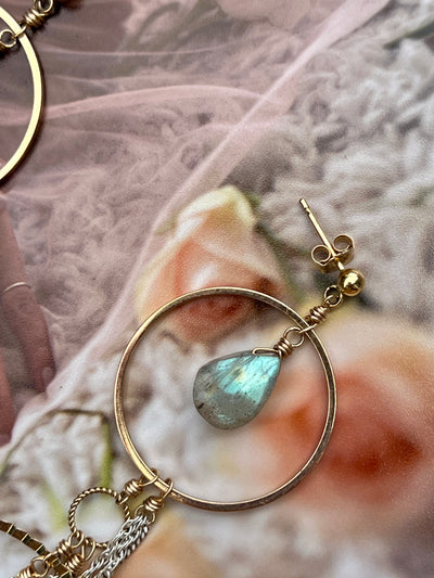 Under the sea pearl earrings