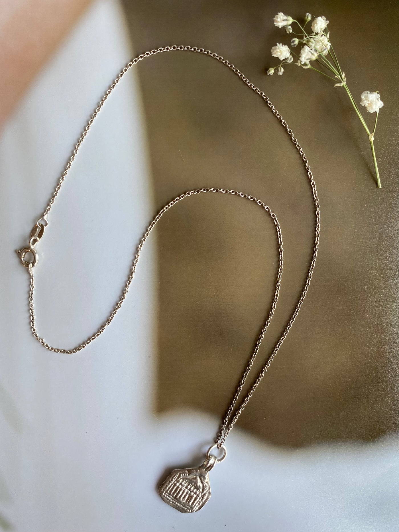 Indian Goddess Pendant Necklace