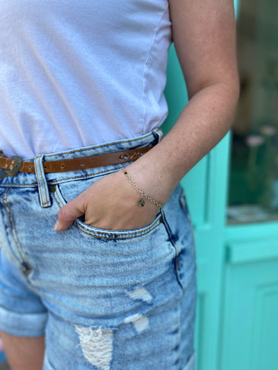 Labradorite Teardrop Bracelet