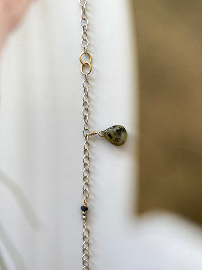 Labradorite Teardrop Bracelet