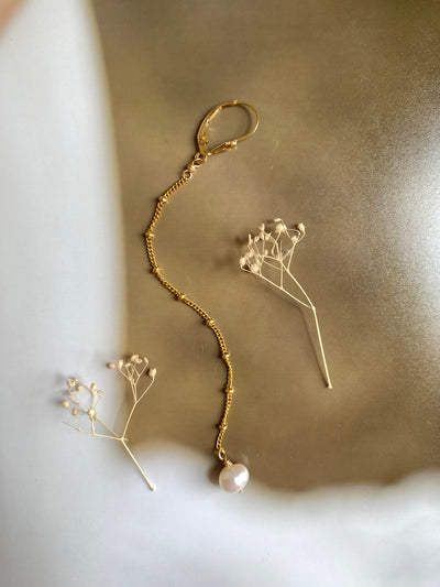Pearl Dangle Earrings