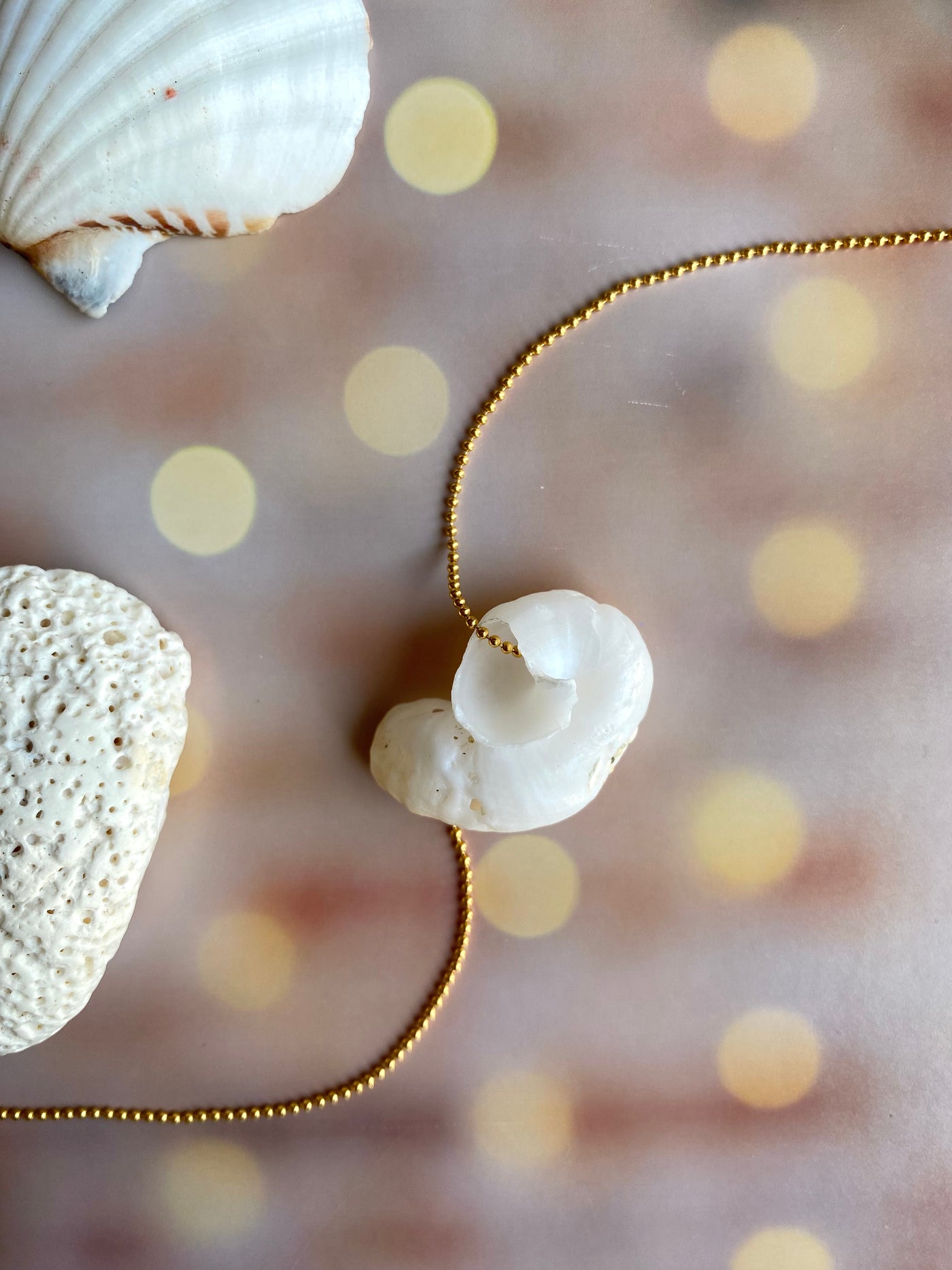 Sandy Shell Necklace