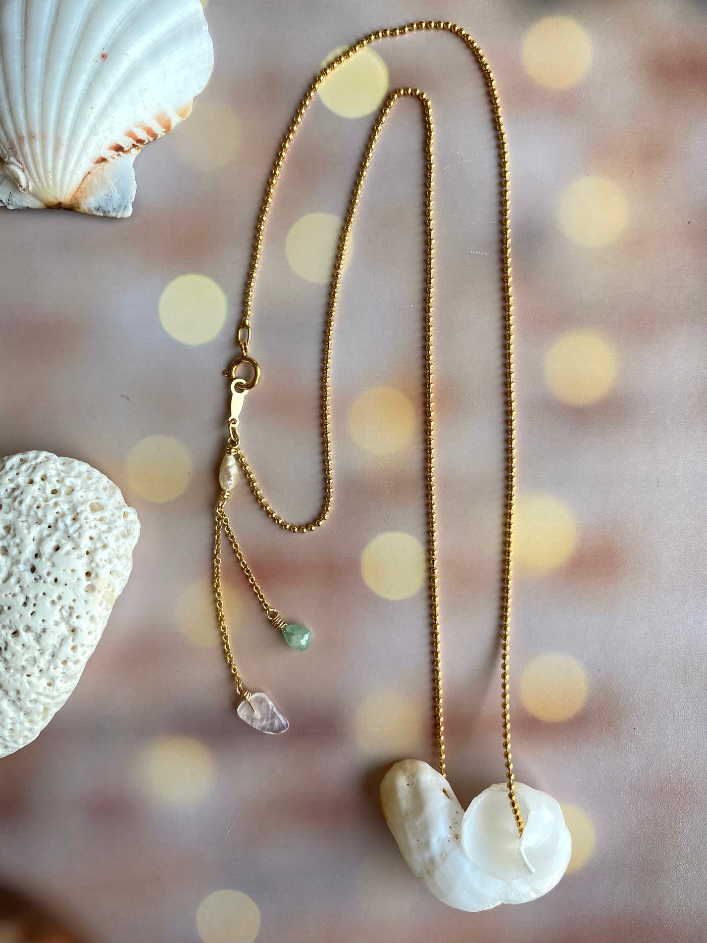 Sandy Shell Necklace