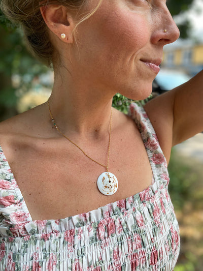 Swirl Shell Necklace