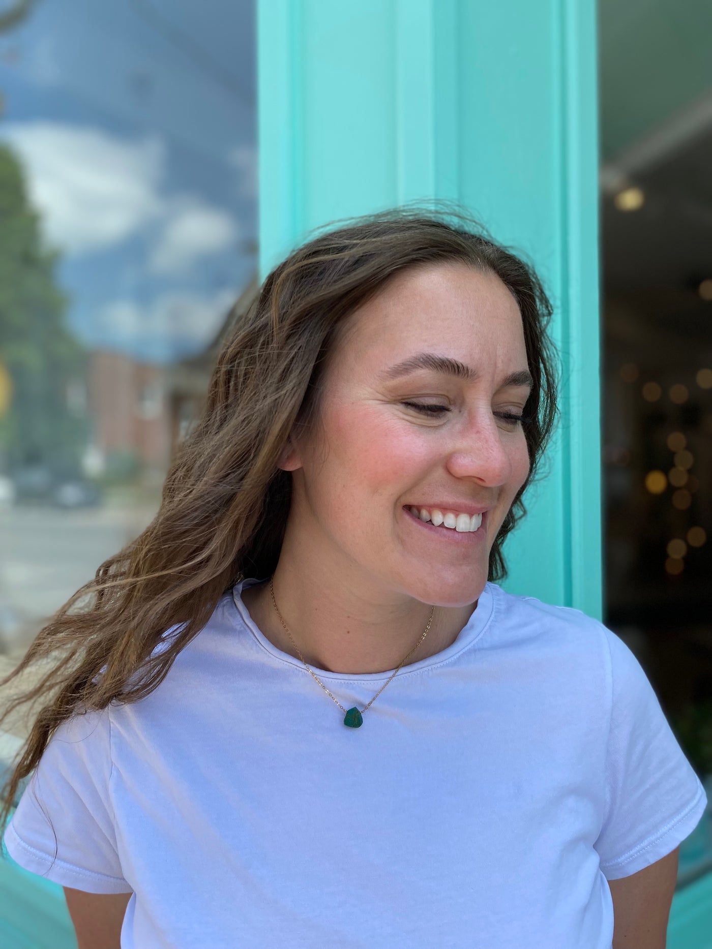 Gold & Turquoise Necklace