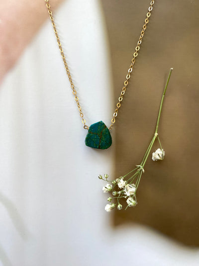 Gold & Turquoise Necklace
