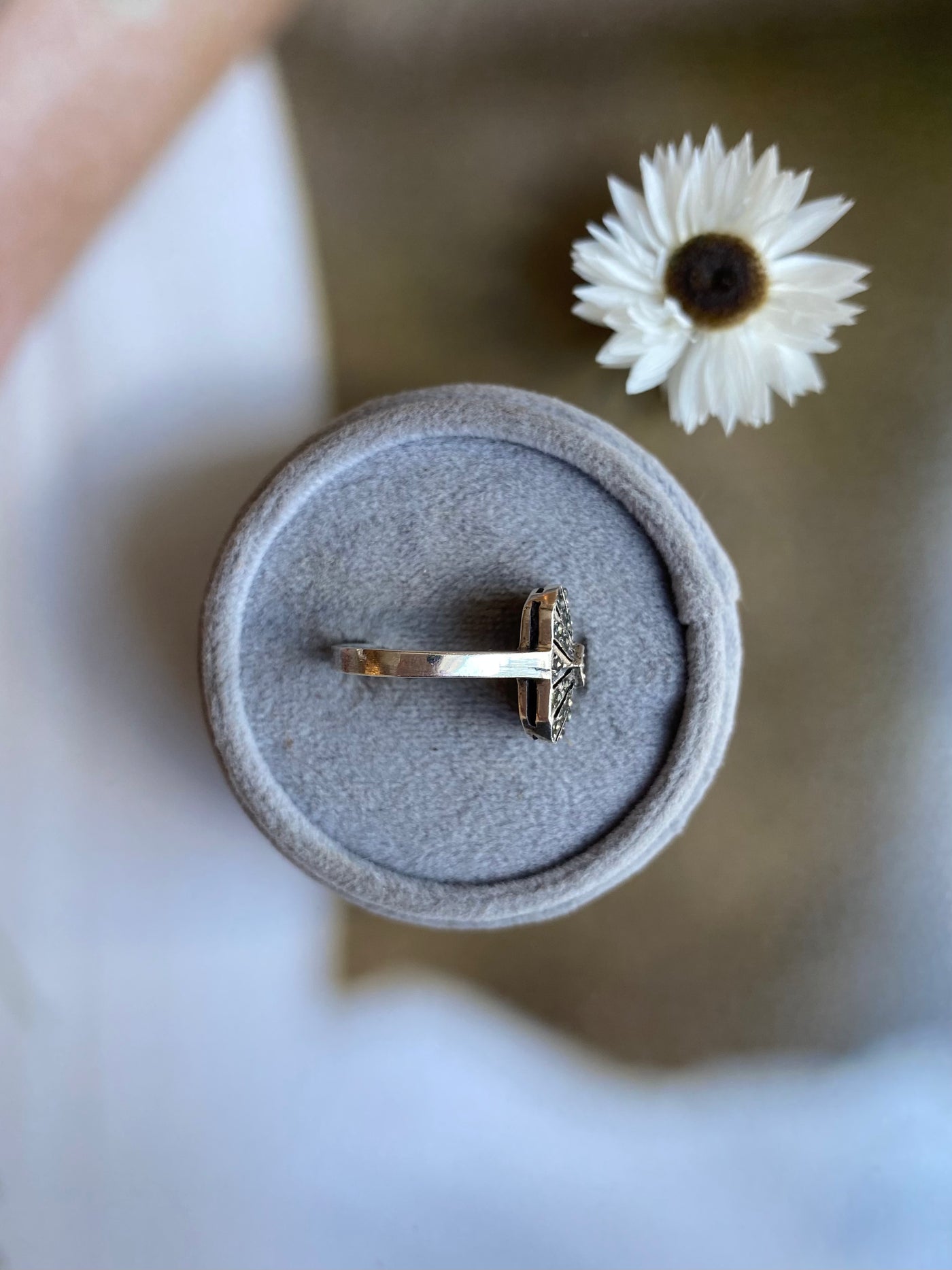 Vintage Marcasite Ring