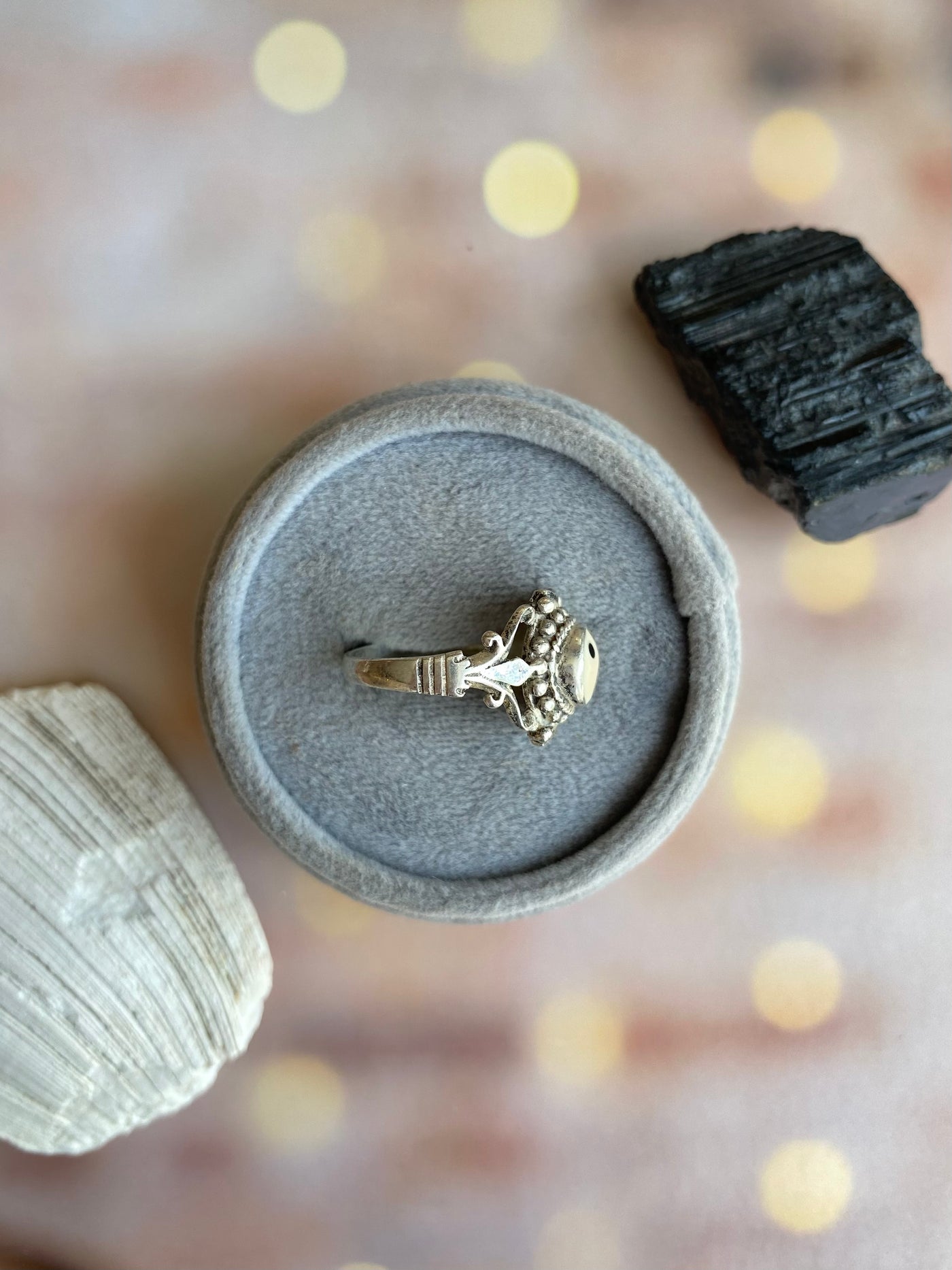 Vintage Yin & Yang Ring